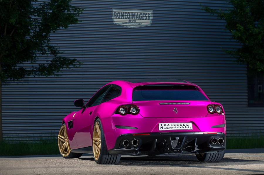 Ferrari GTC4Lusso on Vossen Wheels (HC-1) 2017 года  (фото 7 из 11)